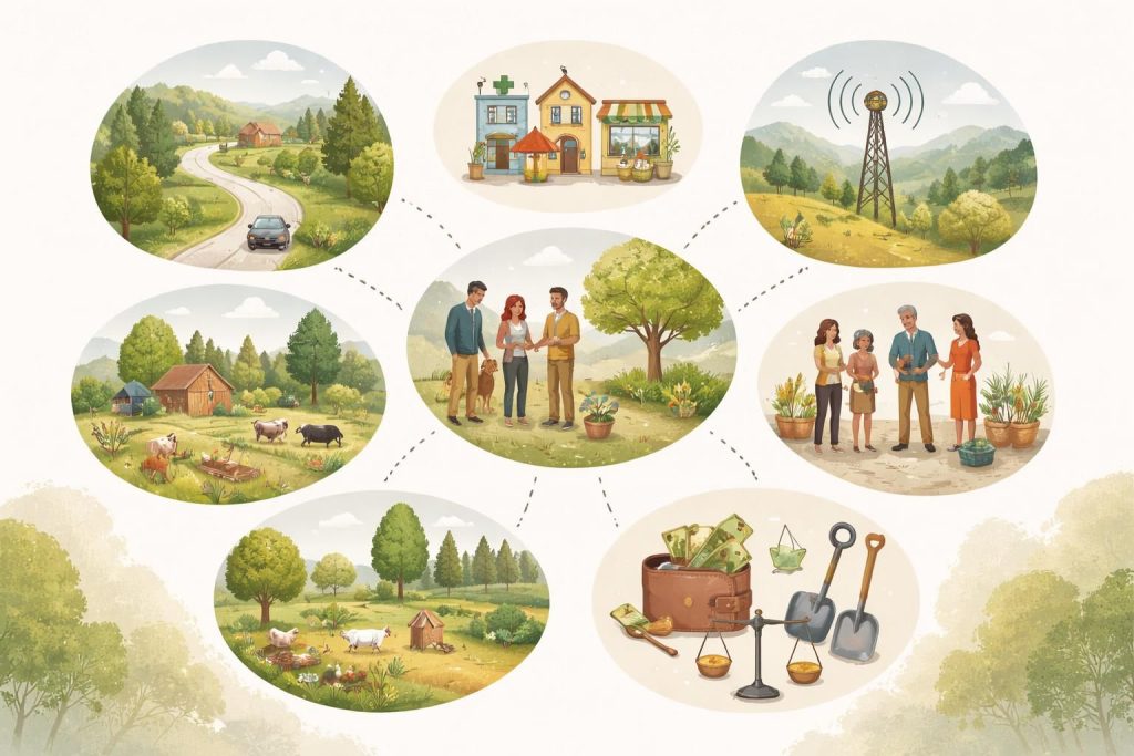 découvrez les 7 points essentiels à considérer avant de déménager à la campagne pour préparer votre transition et profiter pleinement d'une nouvelle vie en milieu rural.