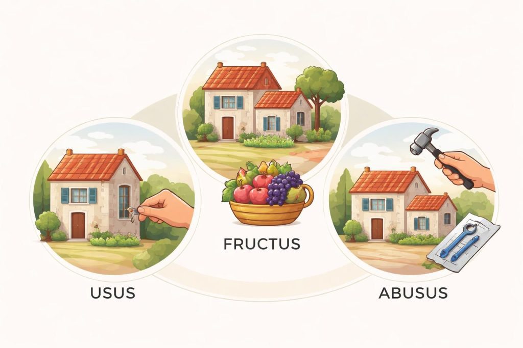 découvrez notre guide complet sur les notions d'usus, fructus et abusus, les attributs essentiels du droit de propriété pour mieux comprendre vos droits et obligations.